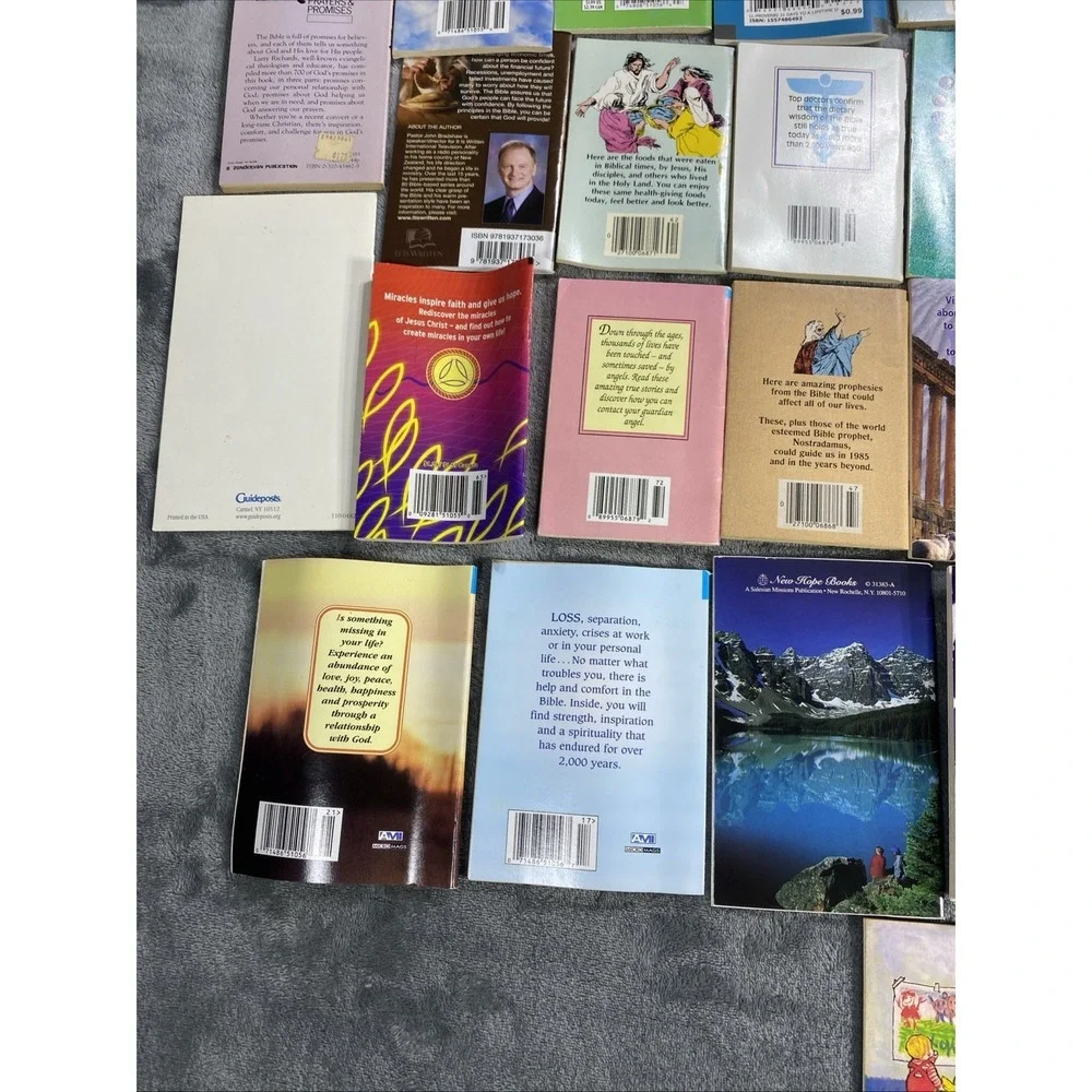 Vtg Christian Mini Book Booklet Lot Of 69 Inspirational Religious Healing Prayer